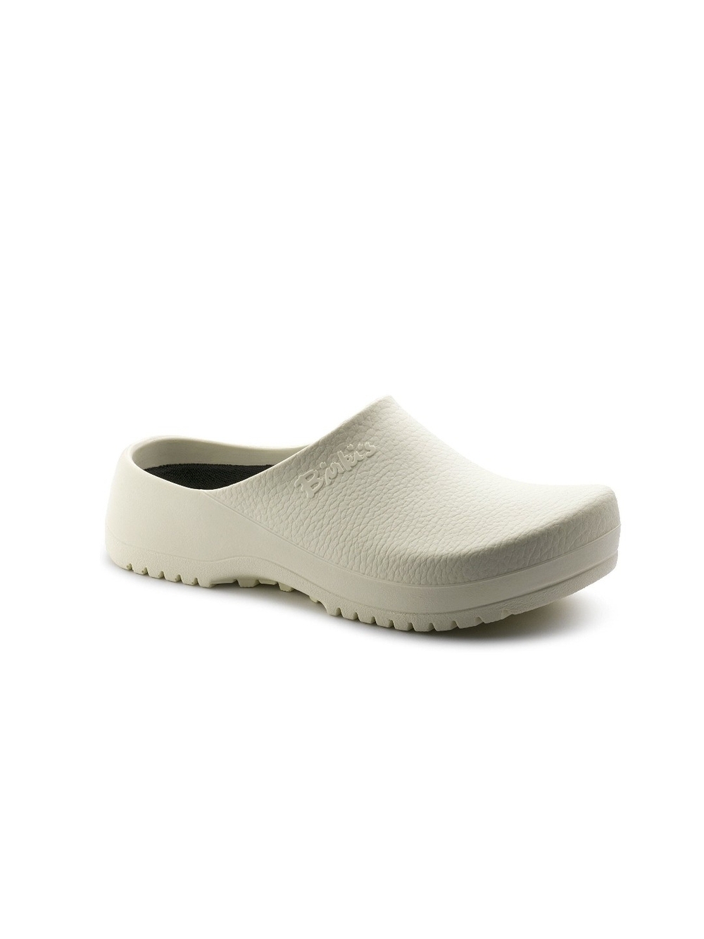 Birkenstock Off-White Slip-On Clog